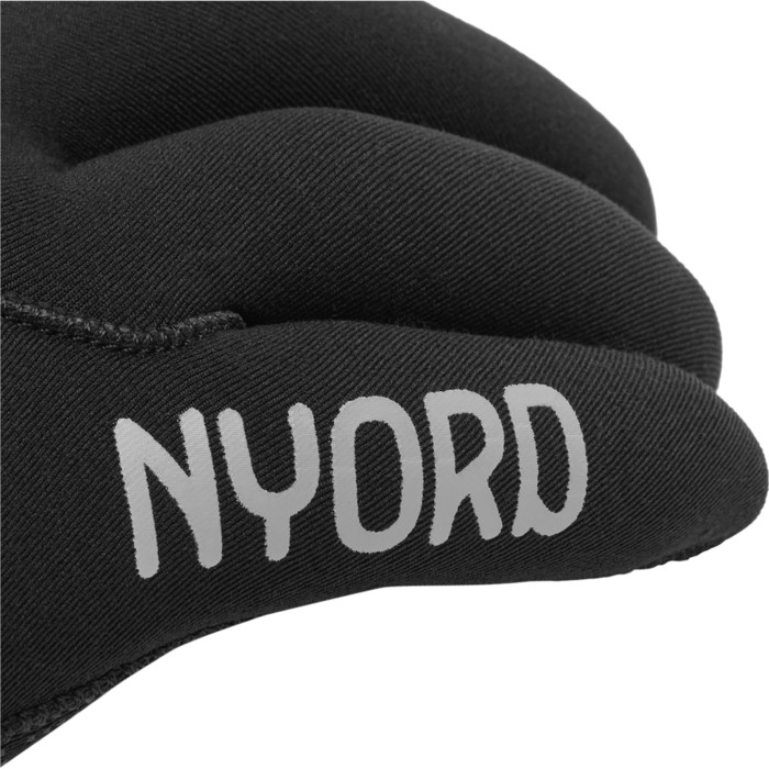 2024 Nyord Furno 3mm Wetsuit Gloves NYUGL3M01 - Black